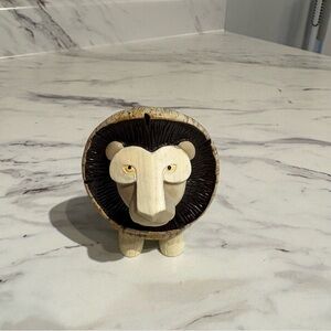 Enesco Home Grown Mushroom‎ Lion Anthropomorphic figurine retired